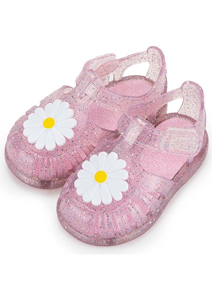 Çocuk Cırtlı Sandalet S10322 Tobby Gloss Flor