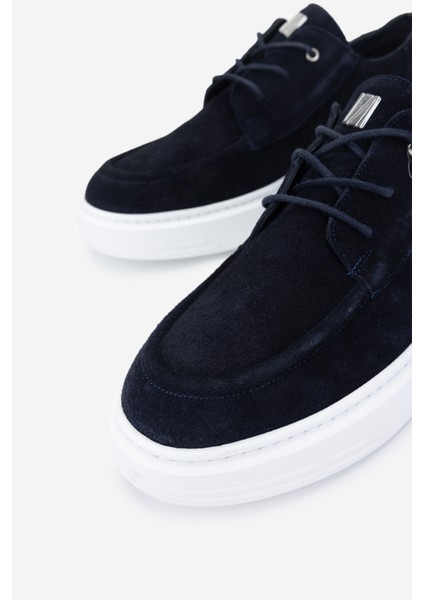 Erkek Deri Siyah Süet Sneakers & Spor Ayakkabı 352 22253 Erk Ayk Y25 Sıyah Suet