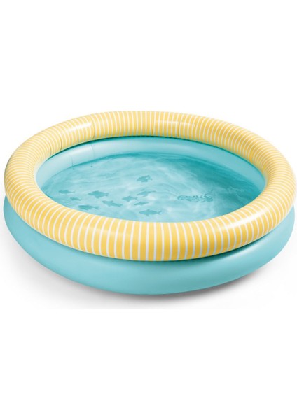 Dippy Şişme Çocuk Yüzme Havuzu / Çap 80 / Banana Blue