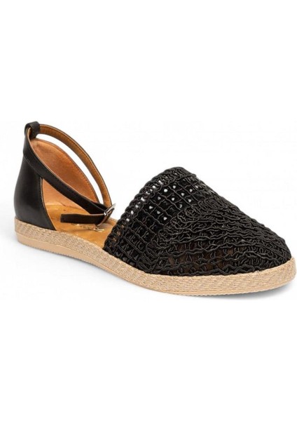 Sprs 03181 Kadın Örgü Detaylı Günlük Babet