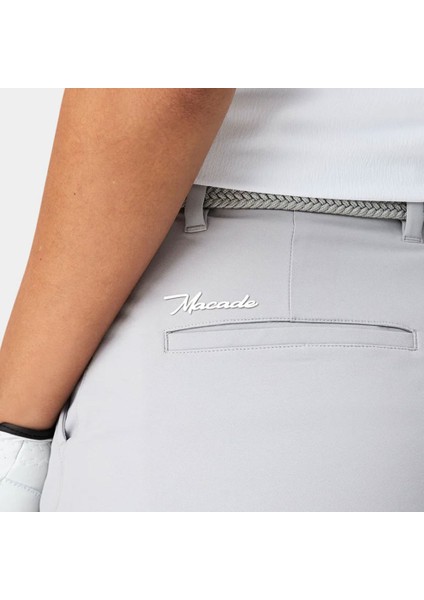 Kadın Flex Golf Şortu Açık Gri WSO20211108