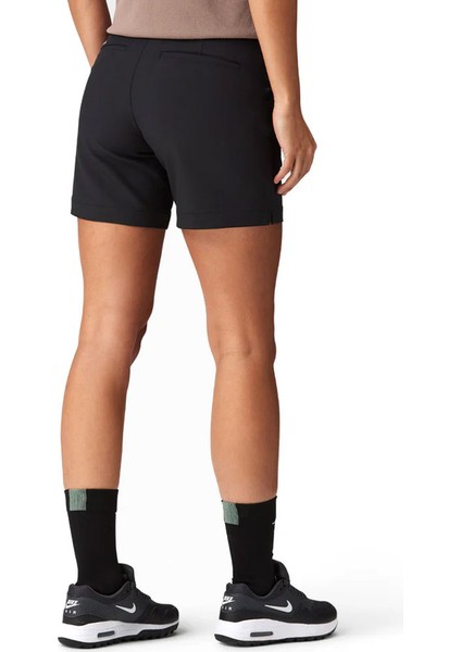 Kadın Flex Golf Şortu Siyah WSO20210222