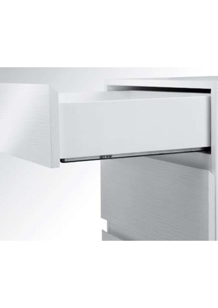 Push Open 400 mm Kısmi Açılım Ray