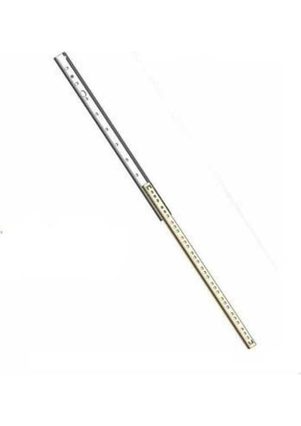 En 27 mm Bilyalı Çekmece Rayı Tek Açılım Mandallı 40 cm (2 Takım)