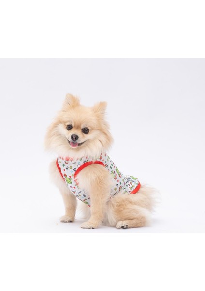Happy Cactus Kedi Köpek Tişörtü - Kedi Köpek Kıyafeti fiyatları