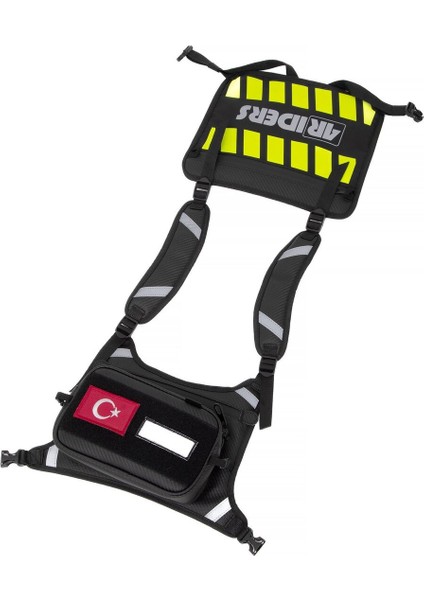 Carbon Series Göğüs Çantalı Reflektif Yelek modelleri