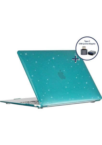 Macbook Air M1 Kılıf 13INÇ Simli Kristal Parlak (Touchıd'li M1 Air) A2337 A2179 A1932 ile Uyumlu fiyatları
