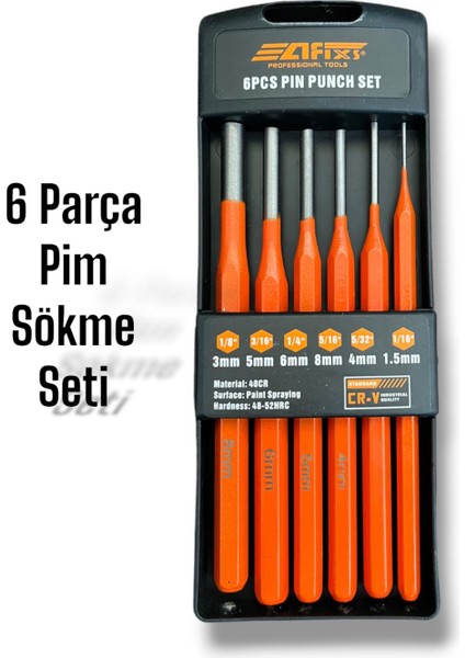 6 Parça Pim Sökme Seti