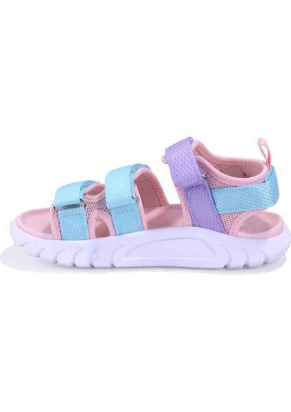 Cube 332F25Y212 Gri Pudra Ortopedik Günlük Kız Çocuk Spor Sandalet