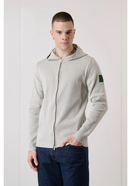 V2 Brand Made In Italy Erkek Kapüşonlu Triko Hırka Mapstozıppe U007939 fiyatları