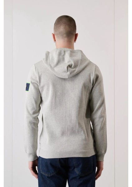 V2 Brand Made In Italy Erkek Kapüşonlu Triko Hırka Mapstozıppe U007939 fırsatları