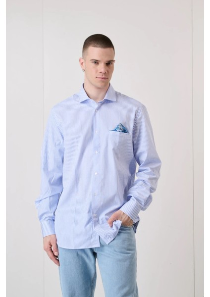 V2 Brand Made In Italy Erkek Gömlek Curıgpoaz U007946