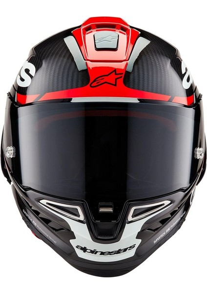 Supertech R10 Carbon Element Spor Motosiklet Kaskı Siyah Kırmızı Beyaz fiyatları