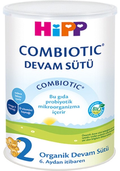 Organik Combiotic Devam Sütü 2 Numara 350 gr
