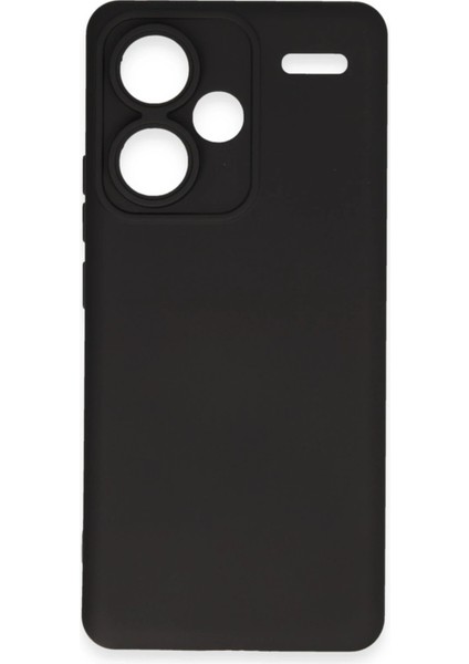 Xiaomi Redmi Note 13 Pro Plus Kılıf Nano Içi Kadife Silikon - Siyah Mrayd