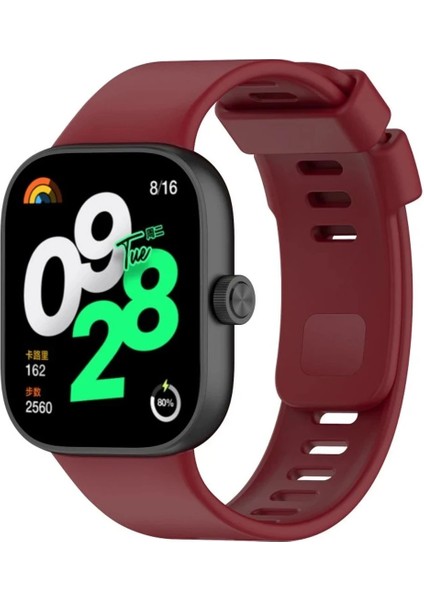 Xiaomi Redmi Watch 4 Klasik Kordon - Bordo Mrayd