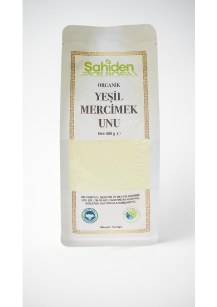 Organik Yeşil Mercimek Unu
