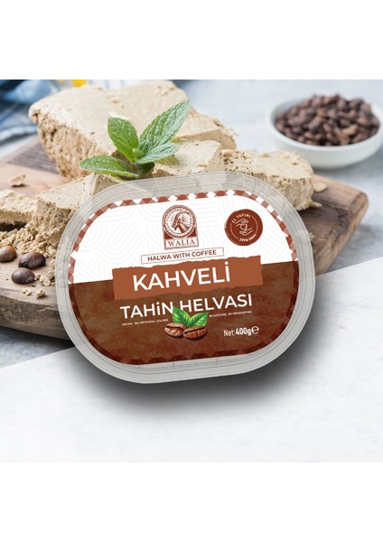 Sade Rafine Şekersiz El Yapımı Taze Tahin Helvası | 400G