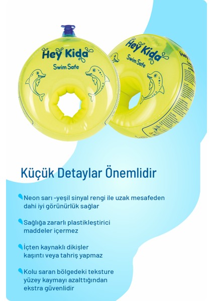 Swim Safe Yüzme Yardımcısı Deniz Kolluğu 1-6 Yaş