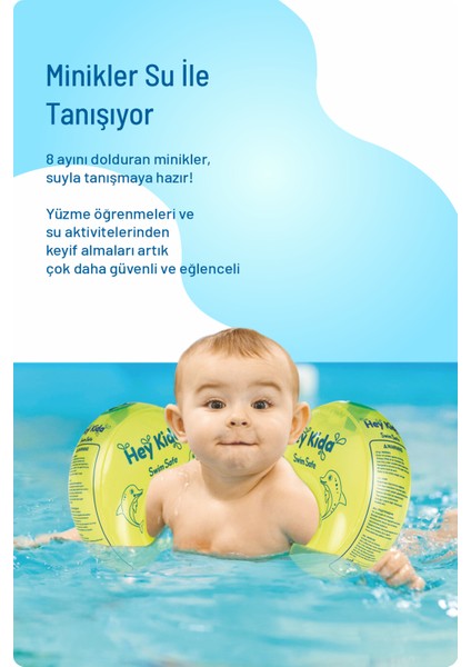 Swim Safe Yüzme Yardımcısı Deniz Kolluğu 1-6 Yaş modelleri