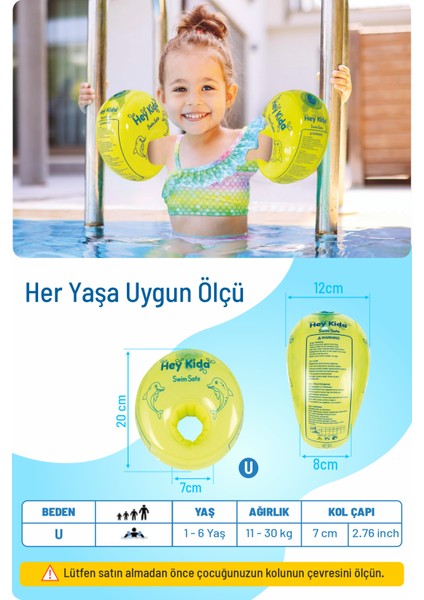 Swim Safe Yüzme Yardımcısı Deniz Kolluğu 1-6 Yaş indirimleri