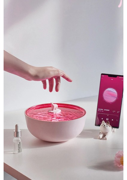 Z5 Arktik Okyanus Temalı Bt Kablosuz Hoparlör - Pembe Mrayd