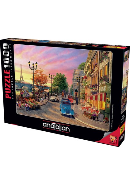 1000 Parçalık Puzzle - Paris'te Akşamüstü 1004