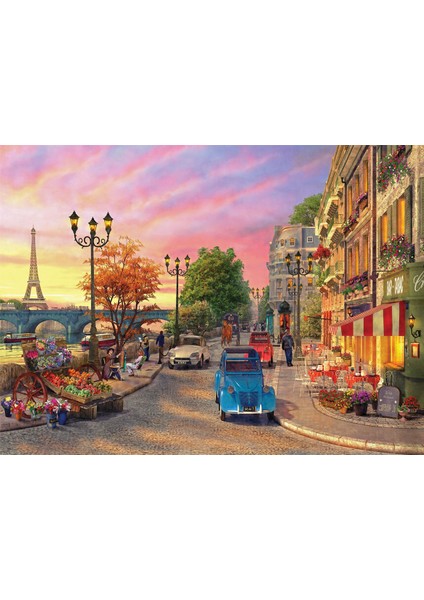 1000 Parçalık Puzzle - Paris'te Akşamüstü 1004