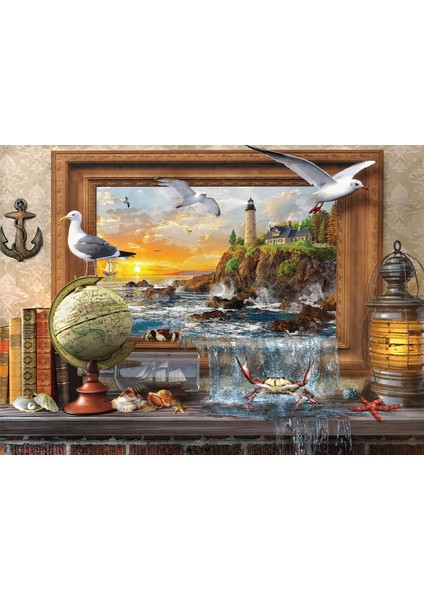 1000 Parçalık Puzzle - Denize Ait 1025