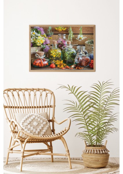 500 Parçalık Puzzle Doğal Terapi Canlı Renkler ile Aile İçin Eğlenceli Aktivite modelleri