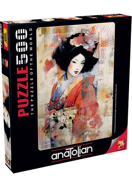500 Parçalık Puzzle - Geyşa 3631