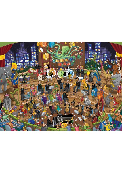 1000 Parçalık Puzzle - Sempatik Konser 1090 fiyatları