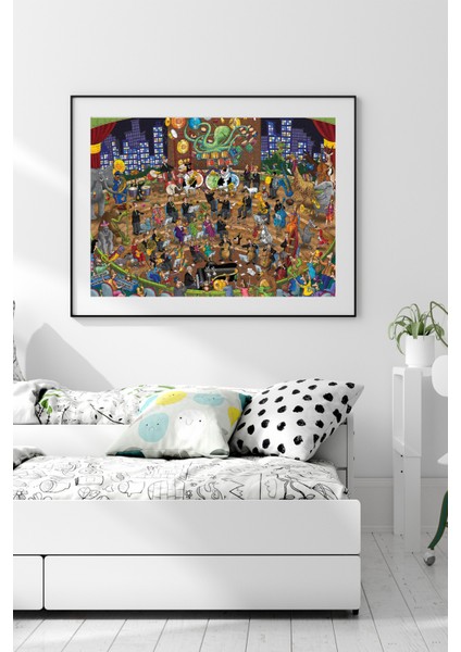 1000 Parçalık Puzzle - Sempatik Konser 1090 modelleri