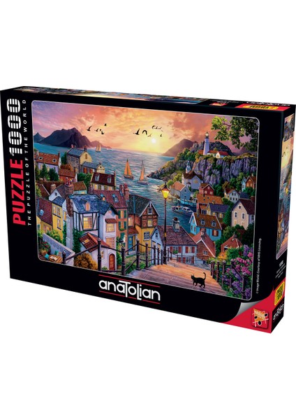 1000 Parçalık Puzzle - Sahilde Günbatımı 1098
