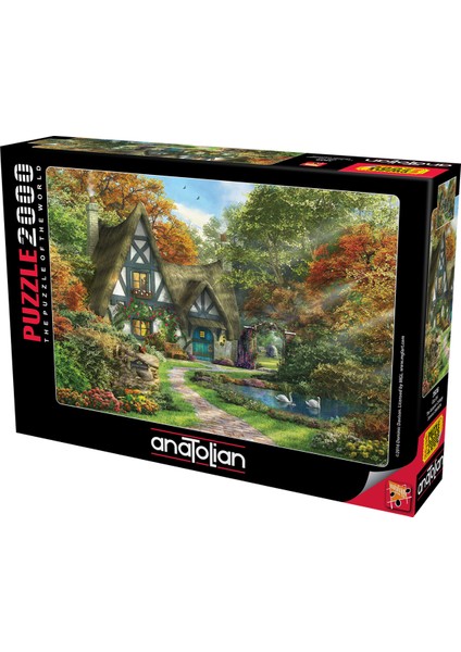 2000 Parçalık Puzzle - Güz Evi 3936