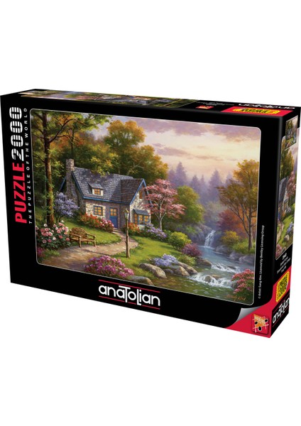 2000 Parçalık Puzzle - Şelaleli Konak 3940