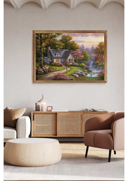 2000 Parçalık Puzzle - Şelaleli Konak 3940