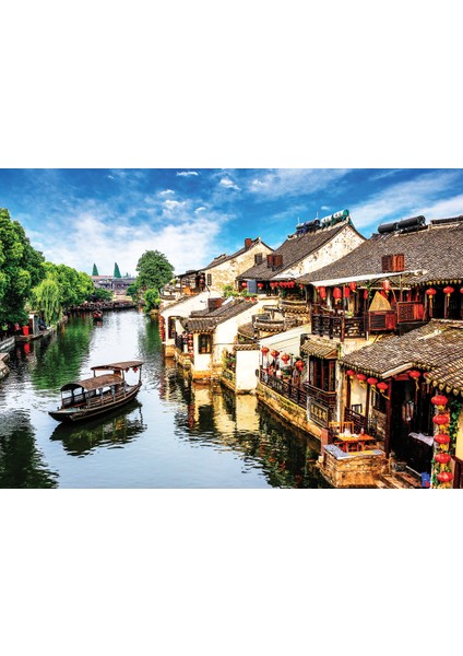 2000 Parçalık Puzzle - Xitang Antik Şehri 3945 fiyatları