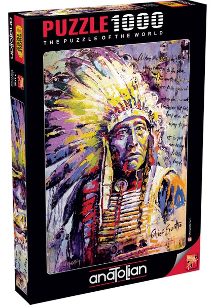 1000 Parçalık Puzzle - Şef Seattle 1104