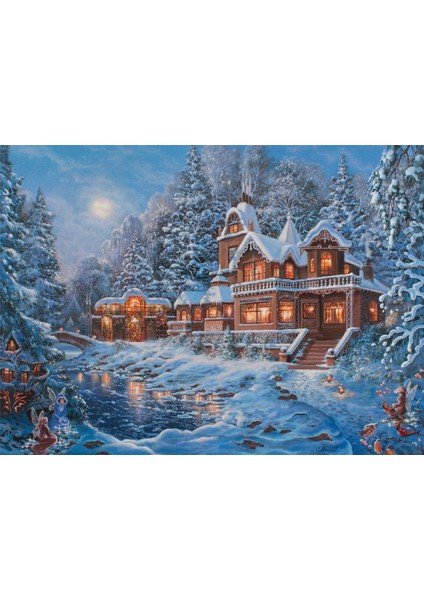 1000 Parçalık Puzzle - Sihirli Kış 1109