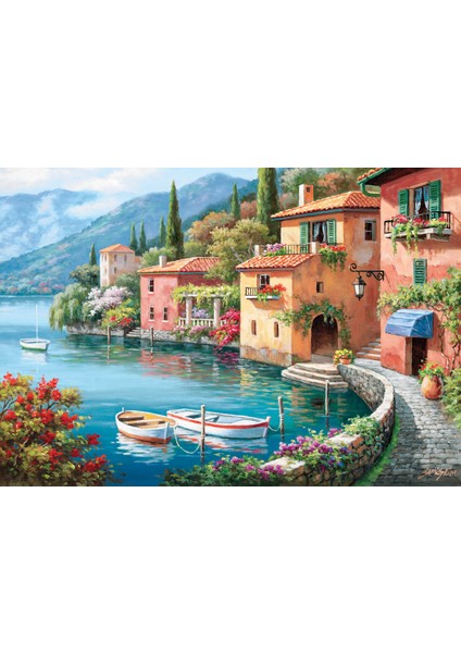 2000 Parçalık Puzzle - Villagio Dal Lago 3950 fiyatları