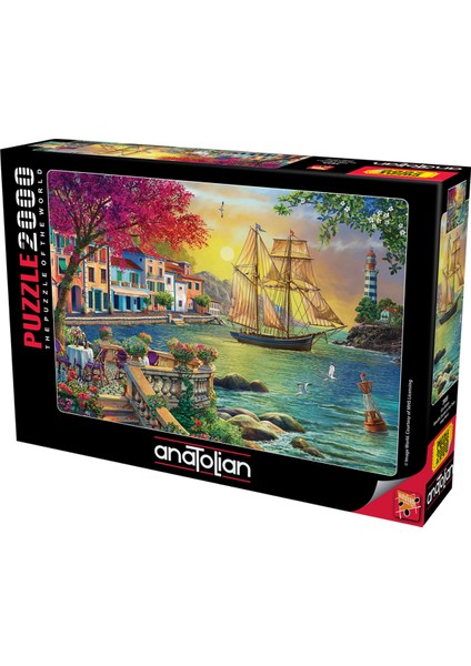 2000 Parçalık Puzzle - Günbatımı 3955