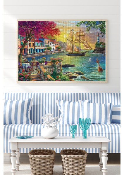 2000 Parçalık Puzzle - Günbatımı 3955 modelleri