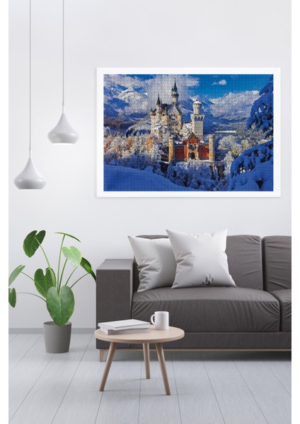 2000 Parçalık Puzzle - Neuschwanstein Castle 3957