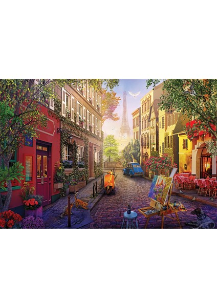 2000 Parçalık Puzzle - Paris Sokakları 3961 fiyatları