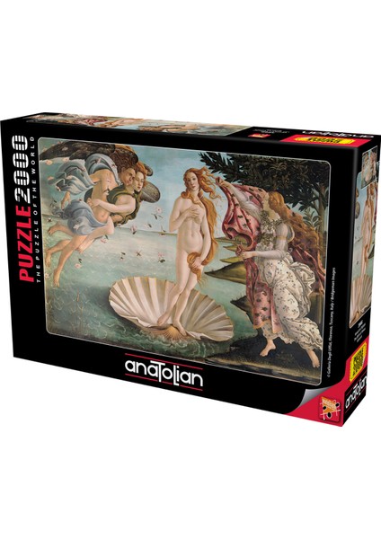 2000 Parçalık Puzzle - Venüs'ün Doğuşu 3966