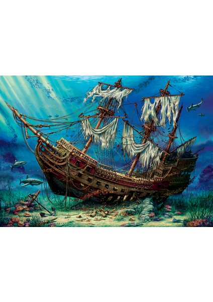 1500 Parçalık Puzzle - Batık Gemi 4558 fiyatları