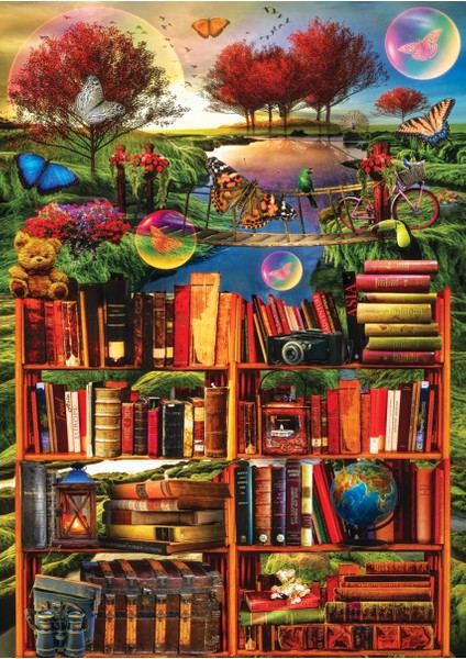 1500 Parçalık Puzzle - Kitap Dünyası 4571 fiyatları