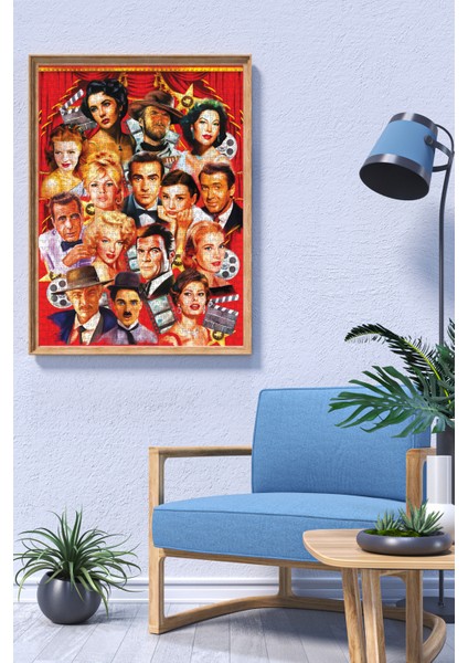 1000 Parçalık Puzzle - Hollywood Stars 1154 modelleri