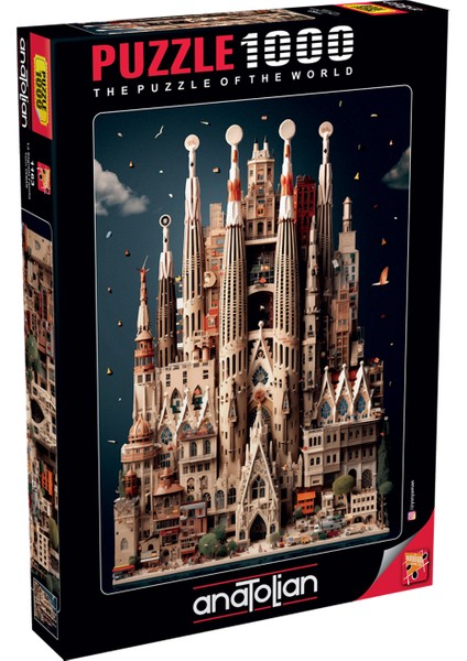 1000 Parçalık Puzzle - Sagra Da Familia 1163